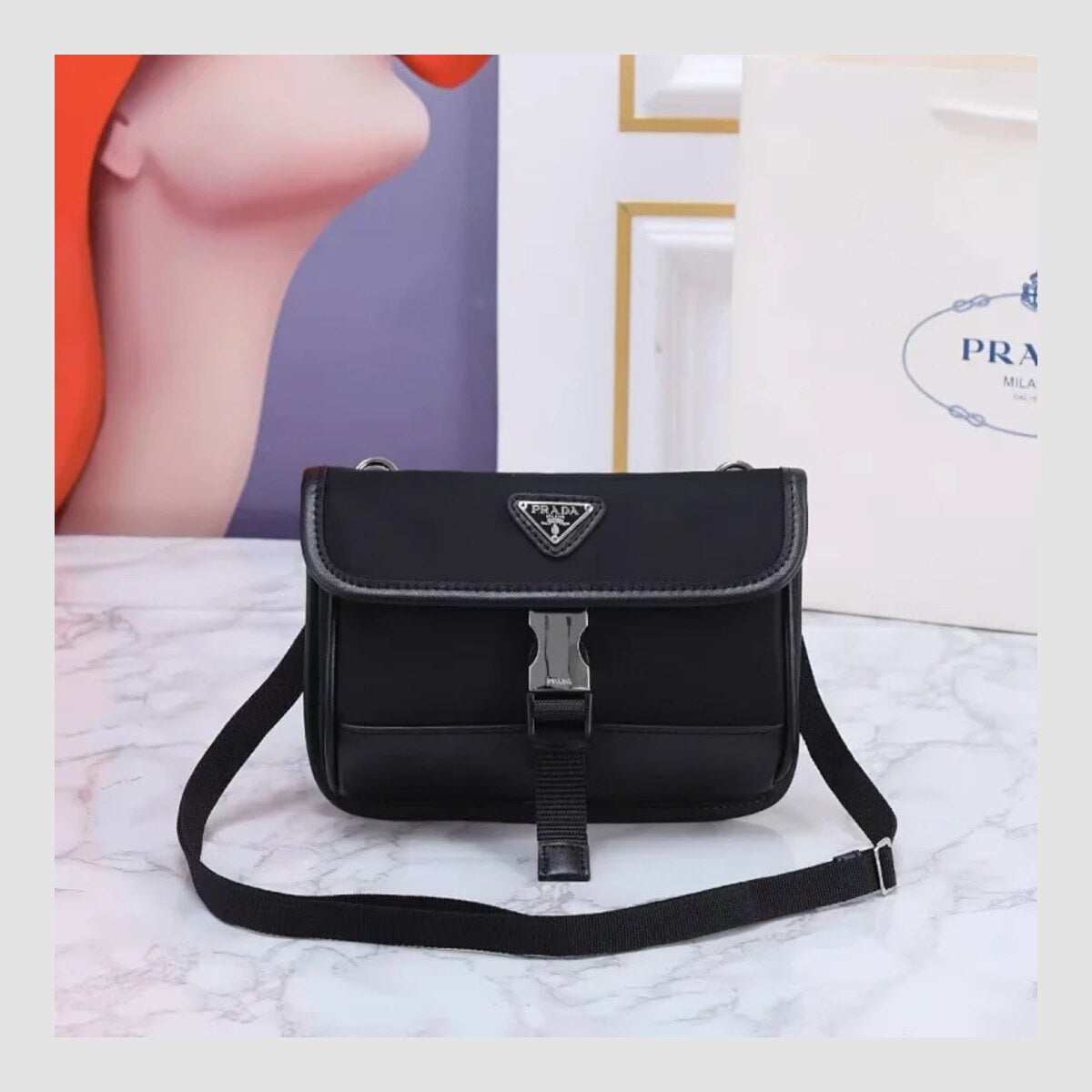 Casquette Prada — vue 1