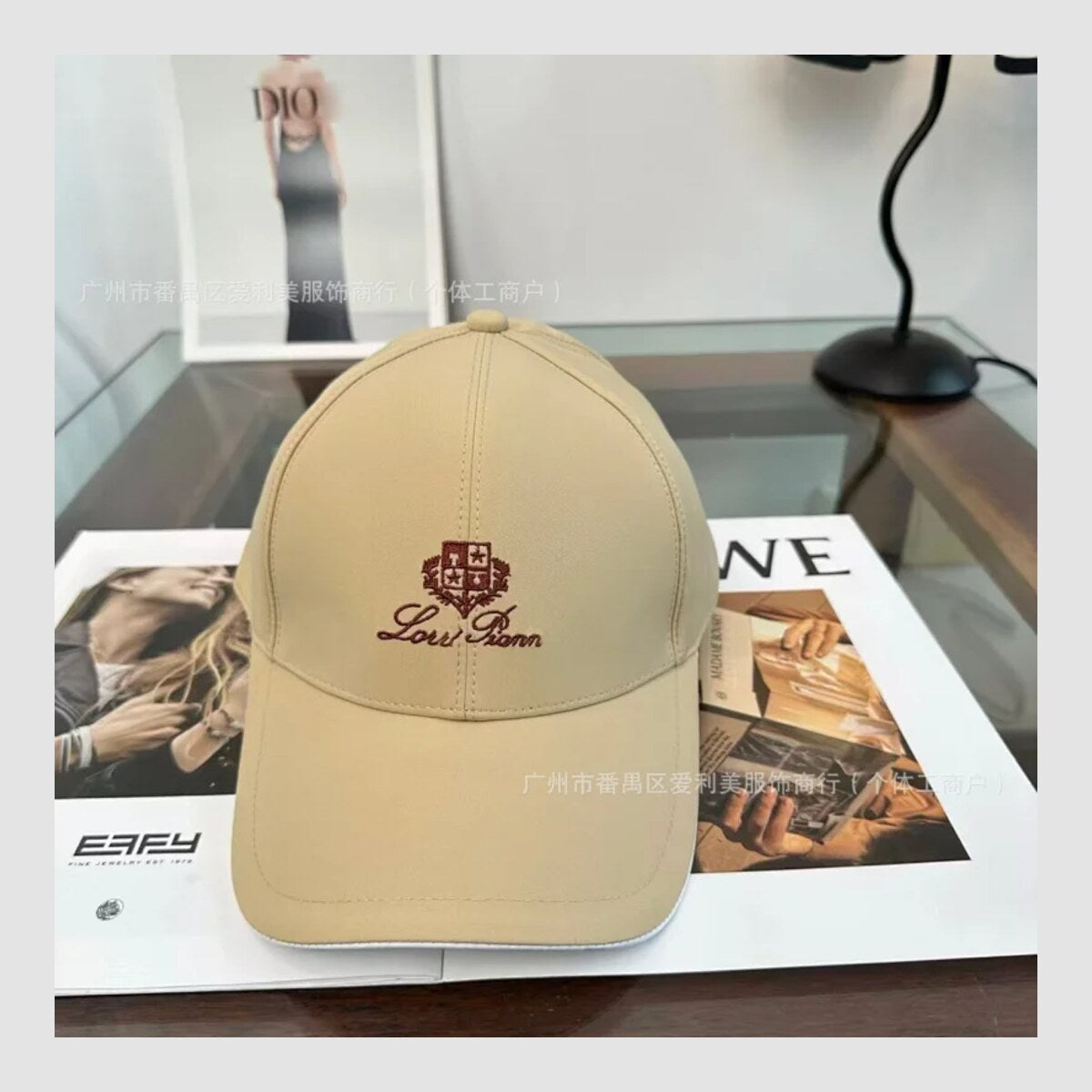 Casquette Loro Piana — vue 1