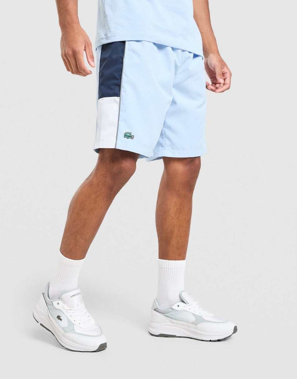Lacoste Short Colour Block Reflective Piping