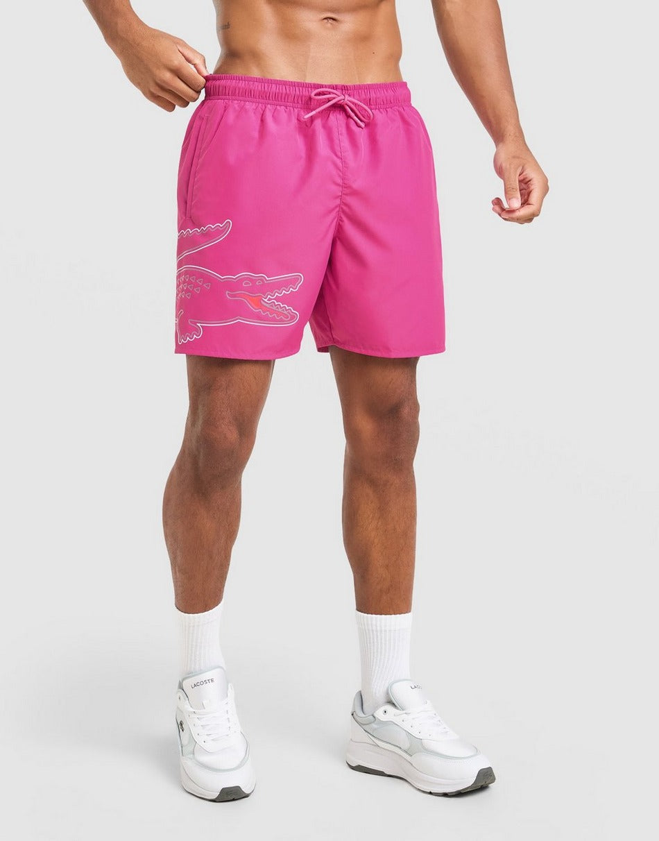 Lacoste Short de bain Croc Wrap