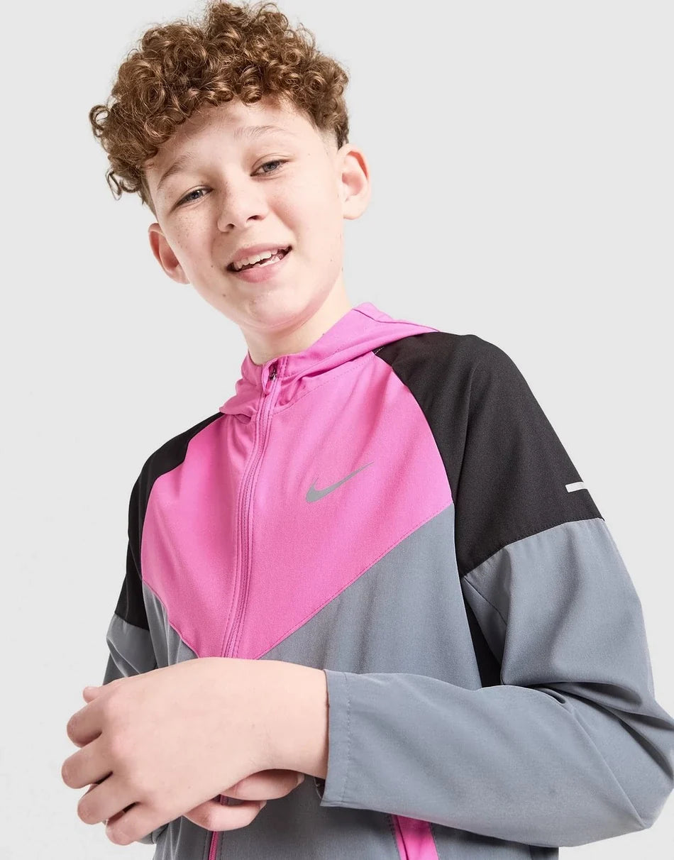 Nike Veste Miler Colourblock Junior