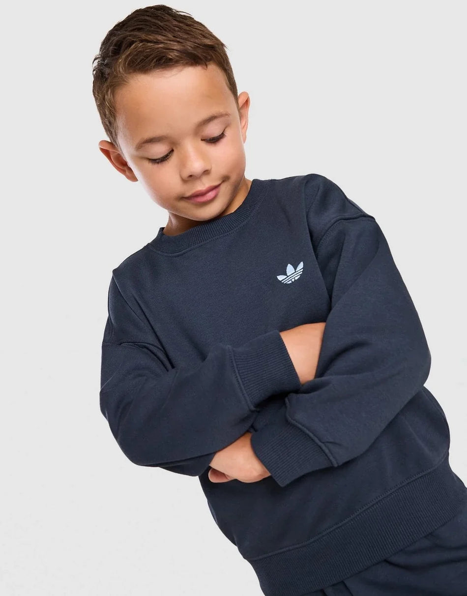 adidas Originals Ensemble de survêtement Trefoil Essential Crew Enfant